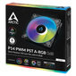 Вентилятор ArcticCooling для корпуса P14 PWM PST A-RGB
