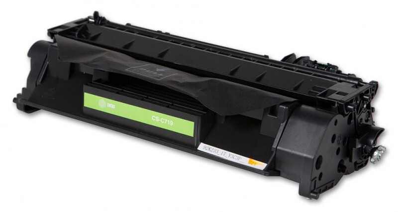 Тонер-картридж черный Cactus CS-C719