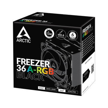 Кулер Процессорный ArcticCooling для CPU Freezer 36 ARGB