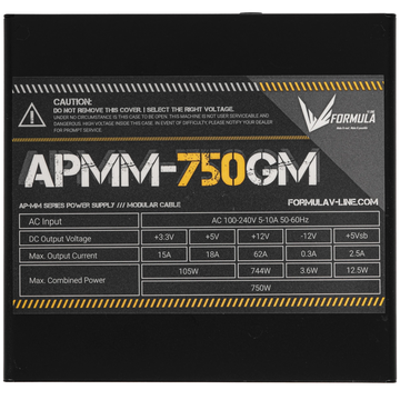 Блок питания FORMULA APMM GM Gen.5 80+ gold 750W