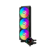 Система водяного охлаждения PcCooler DA360 BK ARGB Soc-AM5/AM4/1151/1200/1700 черный 4-pin Al 300W Ret (DA360-BKAWXX-GL)