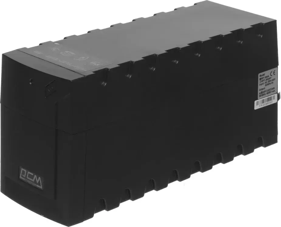Источник бесперебойного питания Powercom Raptor RPT-800A EURO 480Вт 800ВА черный