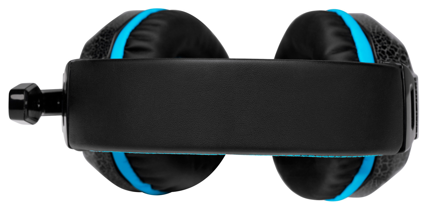 Наушники Oklick HS-L400G ZEUS, цвет голубой/черный