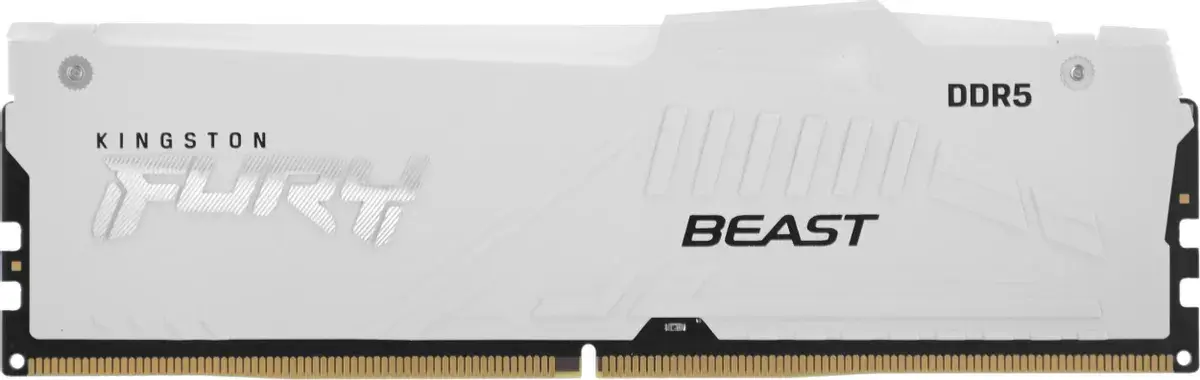 Оперативная память Kingston FURY Beast White RGB EXPO 16GB DDR5 6000MT/s CL30, KF560C30BWEA-16, RTL