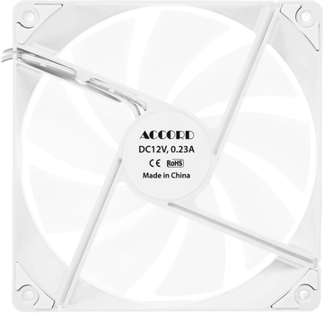 Вентилятор Accord для корпуса ACC-C14 ARGB White