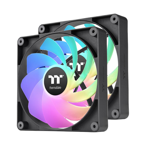 Вентилятор Thermaltake Case Fan CT120 Reverse ARGB Sync Black (2 pack)
