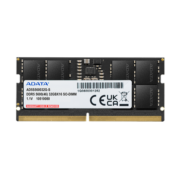 Оперативная память ADATA Laptop DDR5 5600МГц 32GB, AD5S560032G-S, RTL