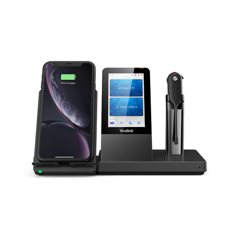 Bluetooth-гарнитура Yealink WH67 UC, цвет черный