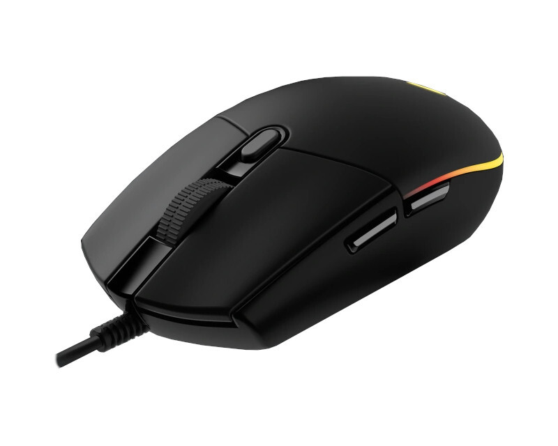 Мышь Logitech G102 Lightsync 910-005808, цвет черный