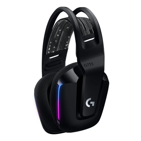 Bluetooth-гарнитура Logitech G733 LIGHTSPEED, цвет черный