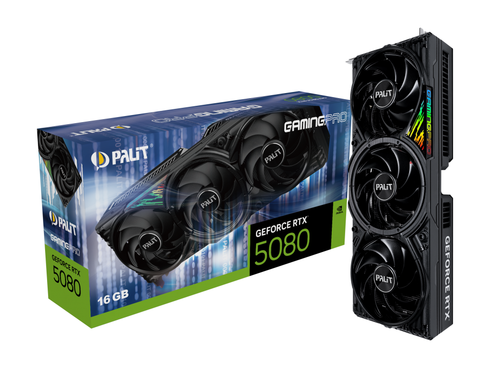 Видеокарта Palit GeForce RTX 5080 16 ΓБ Retail