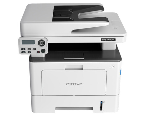 Pantum BM5100ADW, P/C/S, Mono laser, A4, 40 ppm (max 100000 p/mon), 1.2 GHz, 1200x1200 dpi, 512 MB RAM, Duplex, DADF50, paper tray 250 pages, USB, LAN, WiFi, start. cartridge 3000 pages