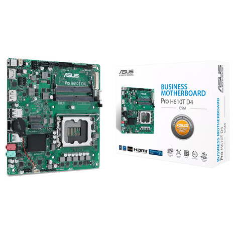 Материнская плата ASUS Intel H610 PRO H610T D4-CSM