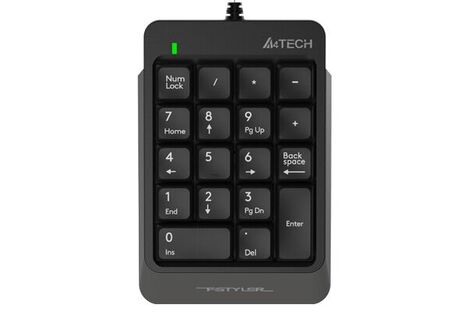 Клавиатура A4tech Числовой блок Fstyler FK13 FK13 USB ( GREY), цвет серый