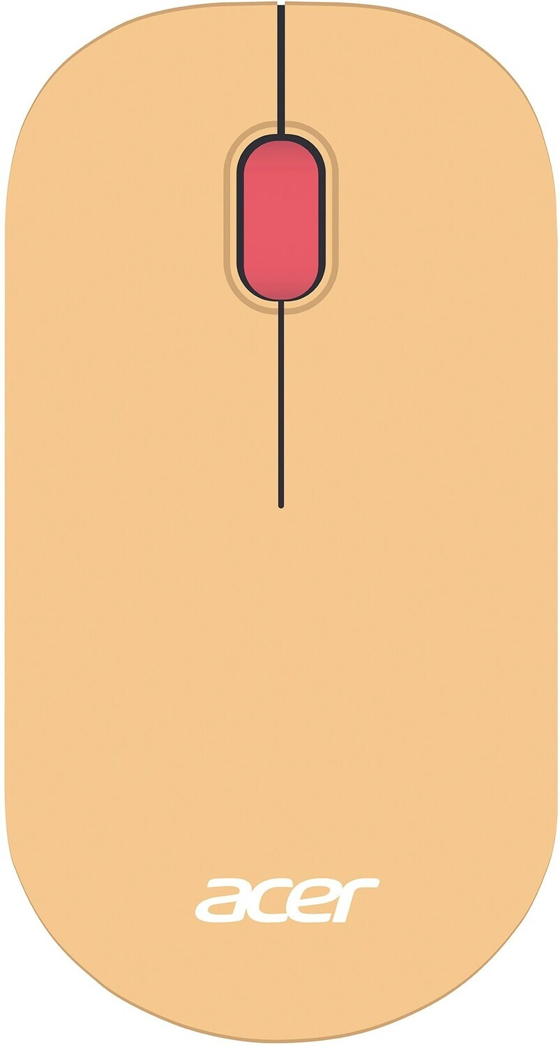 Клавиатура+мышь ACER Клавиатура + мышь OCC205 ZL.ACCEE.00F, цвет бежевый