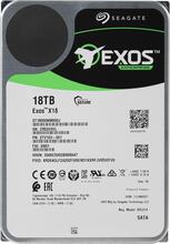 Жесткий диск  SEAGATE Exos X18 3.5  18TB 7.2K SATA3