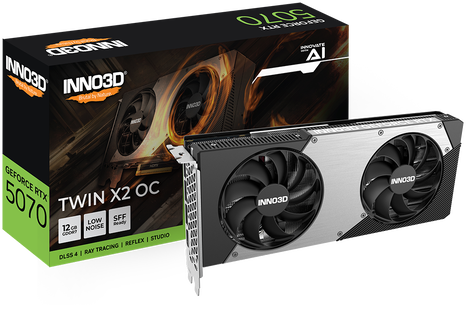Видеокарта Inno3D GeForce RTX 5070 12 ΓБ Retail