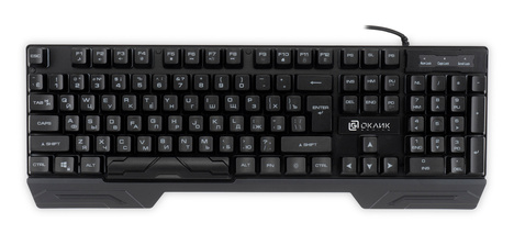 Клавиатура Oklick USB 709G 1788144, цвет черный
