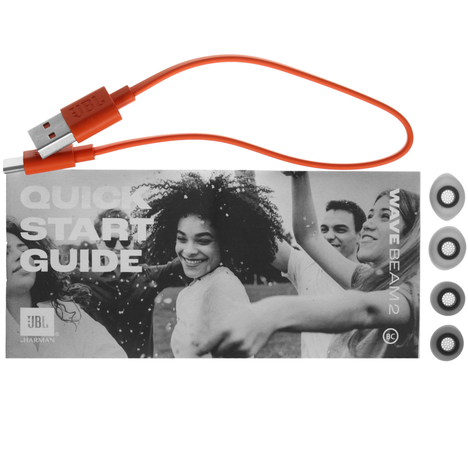 Bluetooth-гарнитура JBL Wave Beam 2, цвет черный