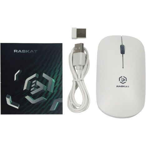 Мышь Raskat Мышь M003WR, цвет белый