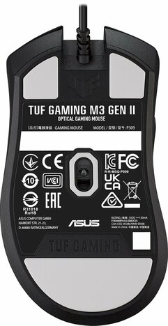 Мышь ASUS TUF GAMING TUF Gaming M3 Gen II 90MP0320-BMUA00, цвет черный
