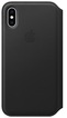 

iPhone XS Leather Folio - Black