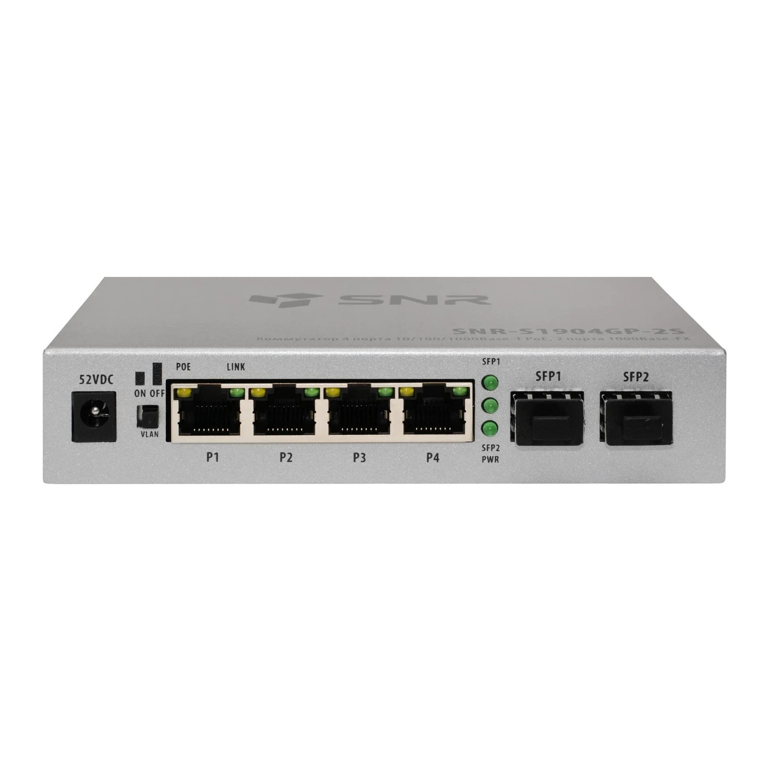 Коммутатор SNR S1904GP