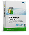 EMS SQL Manager for PostgreSQL (некоммерческая лицензия), Лицензия + техподдержка на 2 года