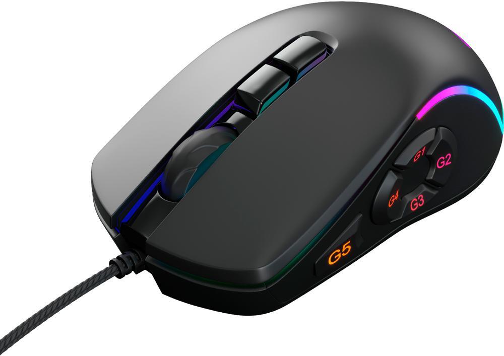 Мышь Oklick USB GMNG XM003 1651278, цвет черный