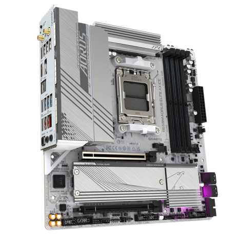 Материнская плата Gigabyte AM5 AMD B650 B650M A ELITE AX ICE