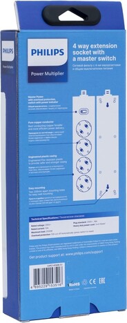 Сетевой фильтр Philips Сетевой фильтр CHP2145WB/51