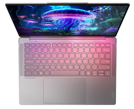 Ноутбук/ Lenovo Yoga Slim 7 14ILL10 14"(2880x1800 OLED)/Intel Core Ultra 7 256V(2.2Ghz)/16384Mb/1024PCISSDGb/noDVD/Int:Intel Arc Graphics 140V/Cam/BT/WiFi/70WHr/war 1y/1.19kg/luna grey/Win11Home + 65W, RU kbd