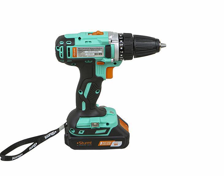 Безударная дрель-шуруповерт STURM! CD3620