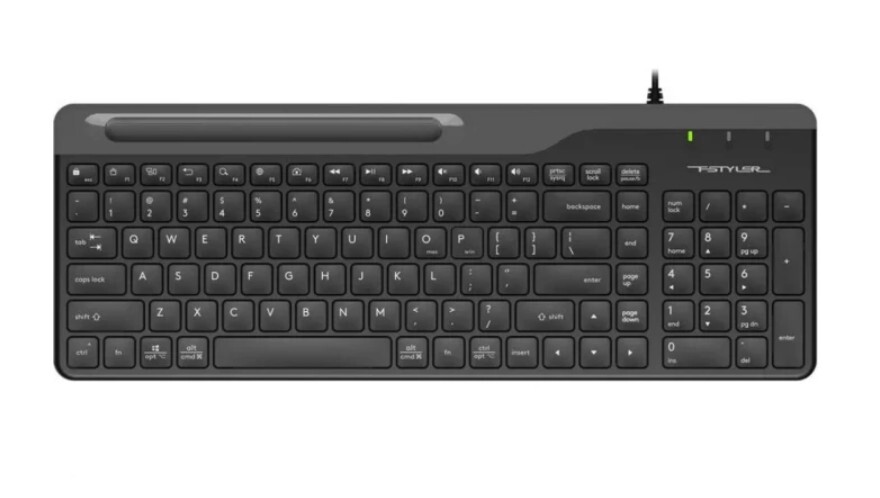 Клавиатура A4tech Fstyler FK25 BLACK, цвет черный