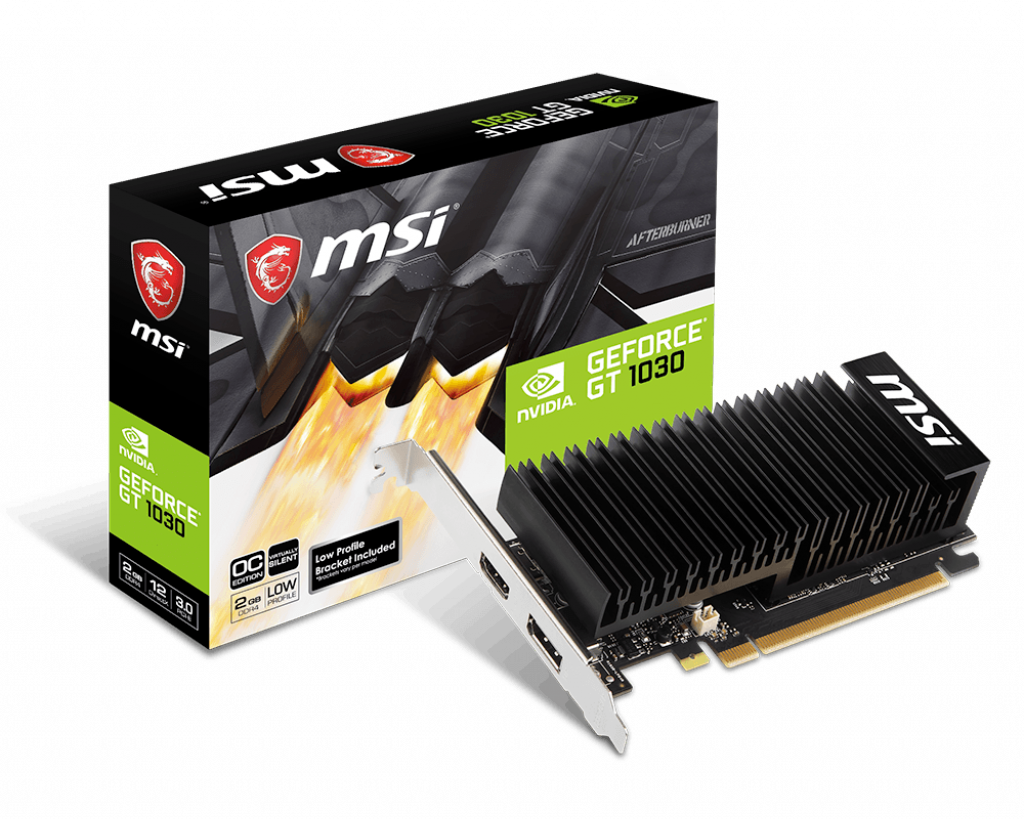 Видеокарта MSI GeForce GT 1030 2 ΓБ