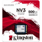 Внутренний твердотельный накопитель Kingston NV3 500GB