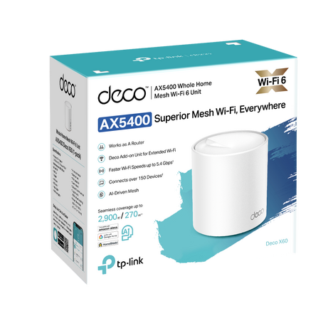 Wi-Fi роутер TP-LINK Deco X60