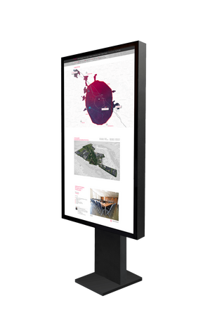Интерактивная стойка NexTouch NextStand Outdoor 55P