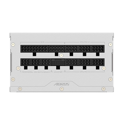 Блок питания Gigabyte AORUS ELITE P850W 80+ Platinum Modular PCIe 5.0 ICE