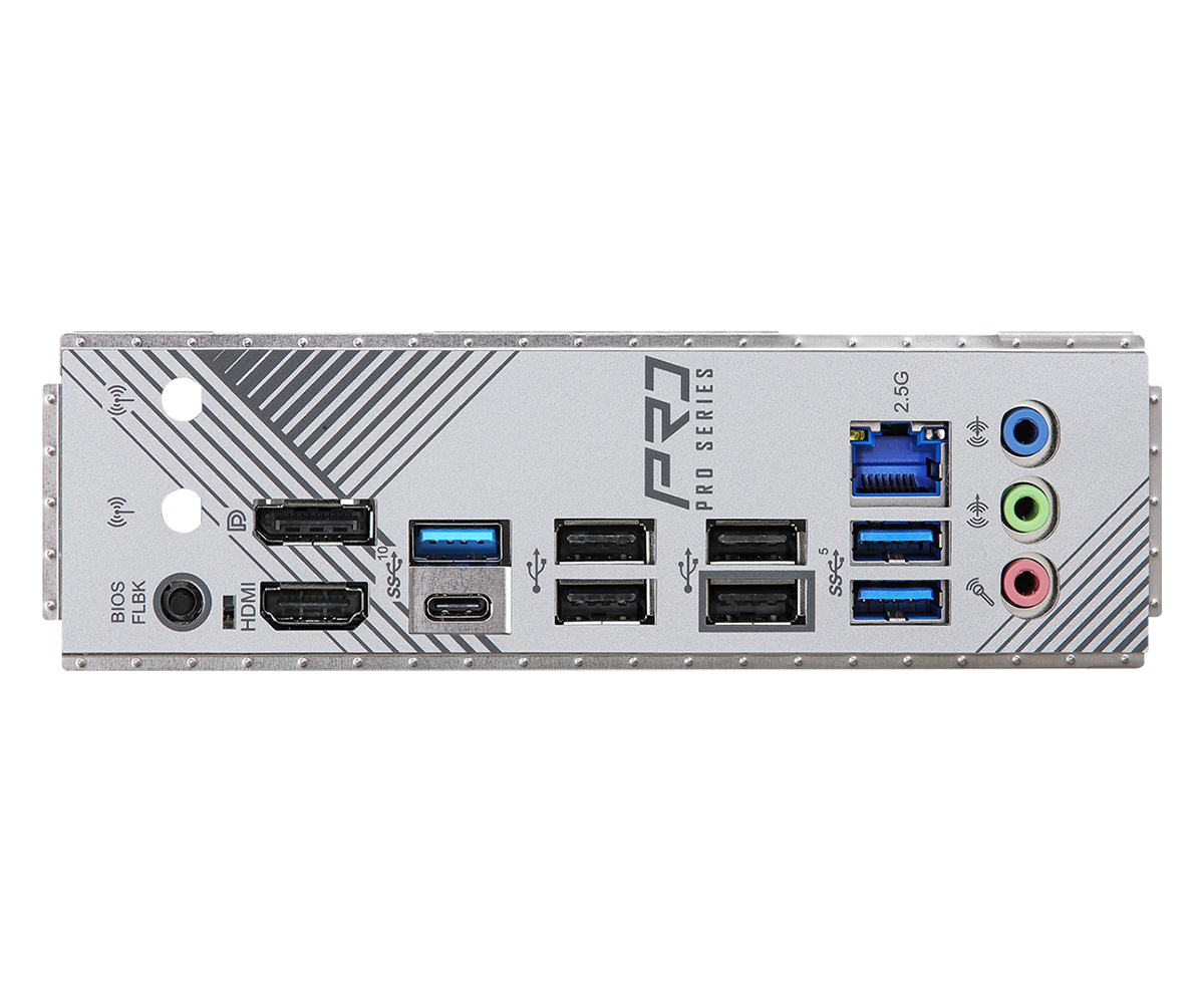 Материнская плата ASRock AM5 AMD B650 B650M PRO RS