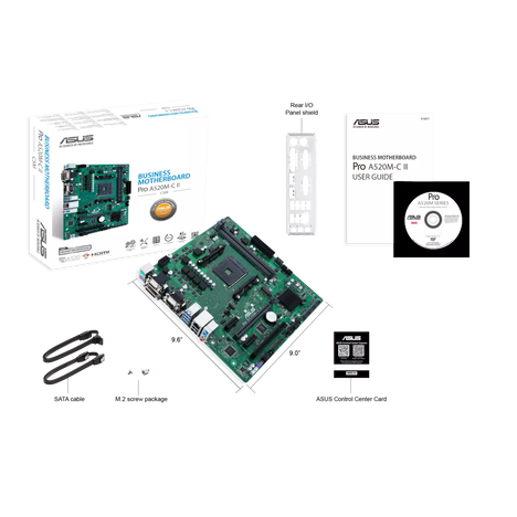 Материнская плата ASUS AMD A520 PRO A520M-C II/CSM