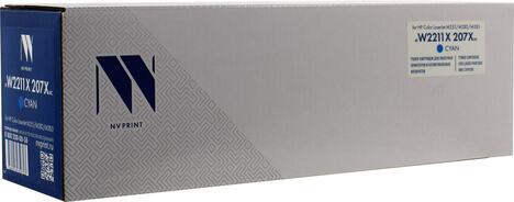 Тонер-картридж голубой NVPrint для HP, NV-W2211X-207XNCC
