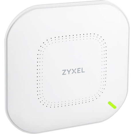 Zyxel NebulaFlex Pro WAX630S Hybrid Access Point, WiFi 6, 802.11a/b/g/n/ac/ax (2.4 &amp; 5 GHz), MU-MIMO, Smart Antenna, 4x4 antennas, up to 575+2400 Mbps, 1xLAN 2.5GE, 1xLAN GE, PoE, 4G/5G protection