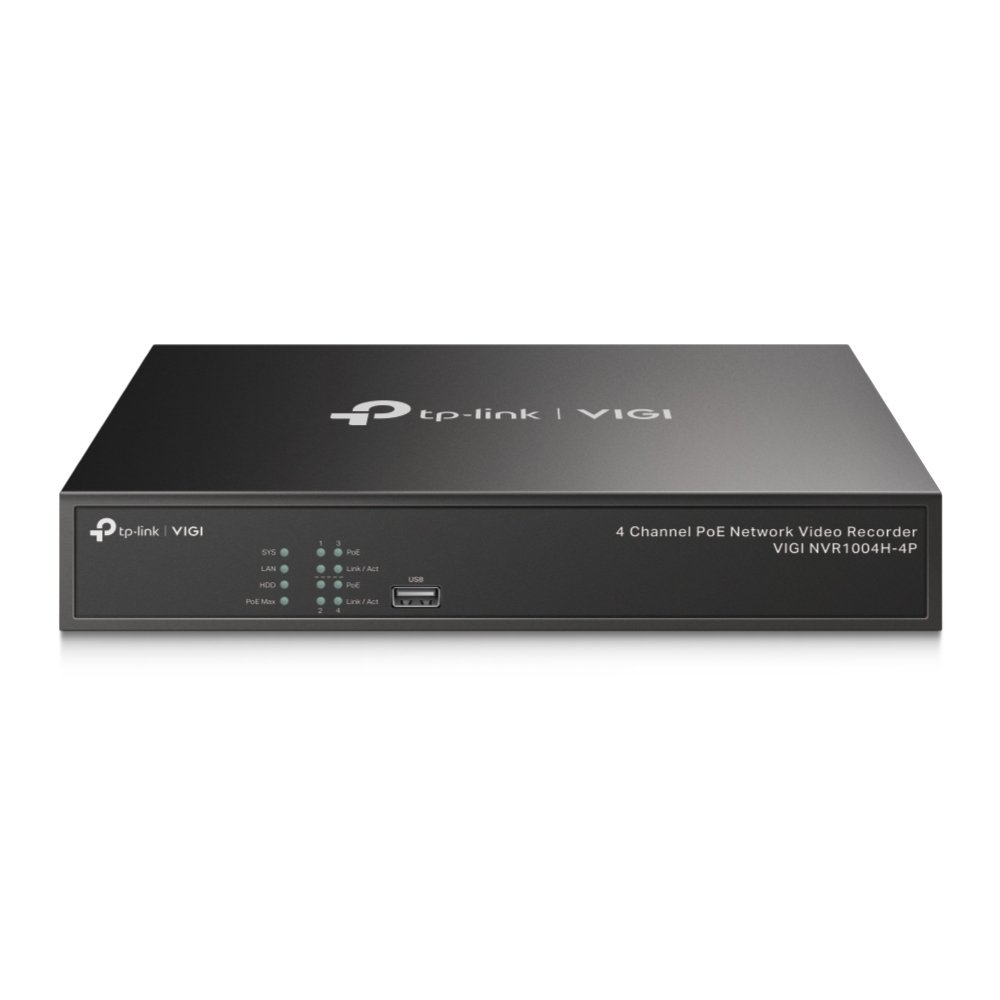 Видеорегистратор TP-LINK VIGI NVR1004H-4P