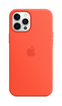 

iPhone 12 Pro Max Silicone Case with MagSafe - Electric Orange