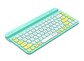Клавиатура A4tech Fstyler FBK30 AVOCADO, цвет светло-зеленый