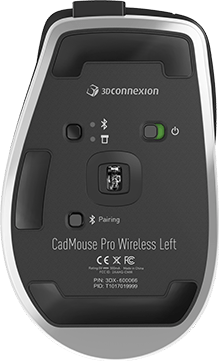 3D манипулятор 3DCONNEXION CadMouse Pro Wireless left 3DX-700079