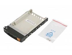 MCP-220-00116-0B - Adaptor Black 3.5" to 2.5" NVMe drive tray, Orange tab (for hotswap drive) gen-5