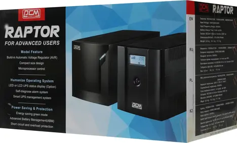 ИБП Powercom Raptor RPT RPT-1025AP