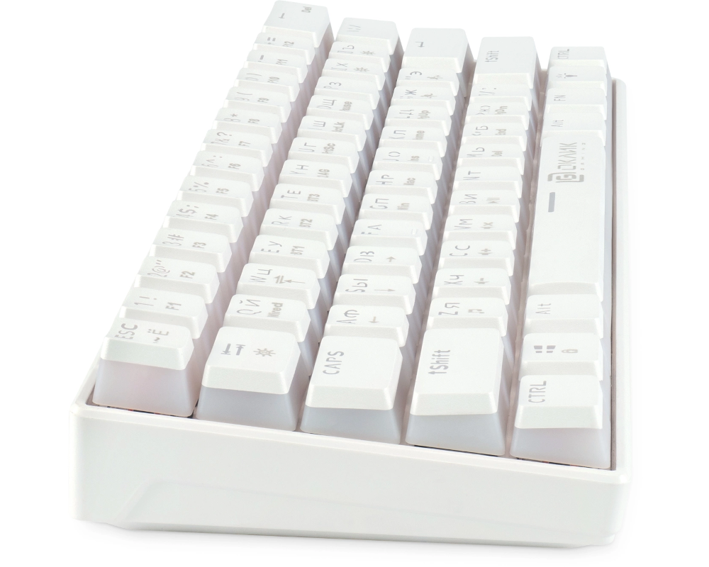 Клавиатура Oklick KeyBoard K763W 1920562, цвет белый